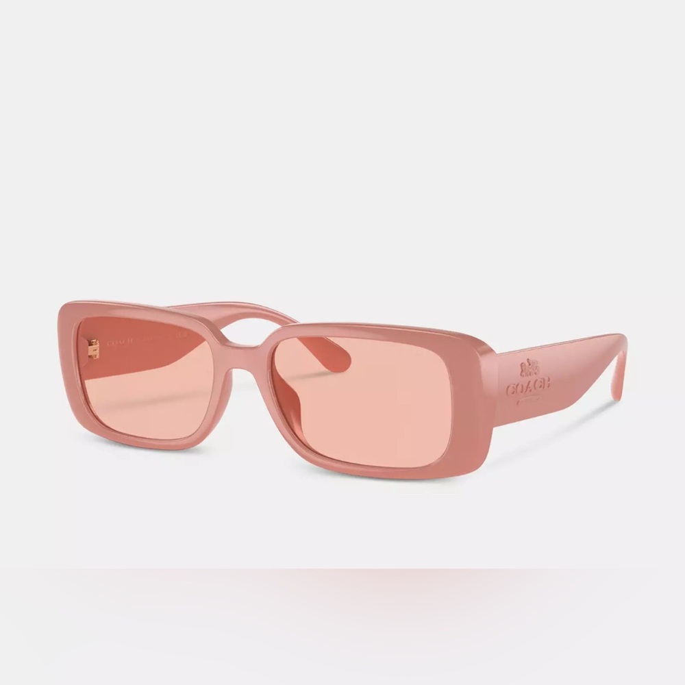 Coach Faded Orange Retro-Inspired Sunglasses
